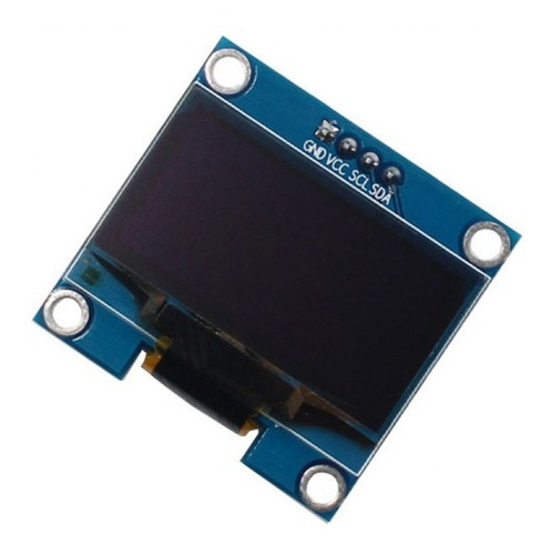 Pantalla 128x64 Lcd Oled 0.96 Azul I2c 4 Pin Display Uthid