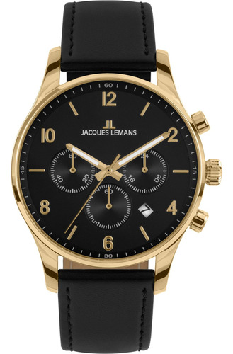 Reloj Jacques Lemans 1-2126d London Cronógrafo-negro