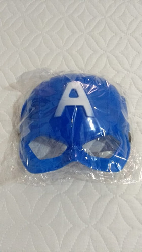 Máscara De Capitán América Para Niño Adulto Disfraz Hallowee