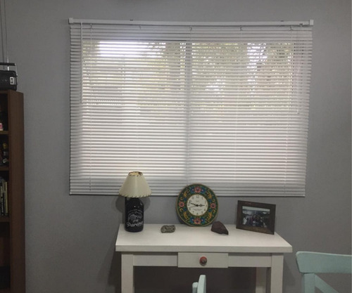 Imagen 7 de 10 de Persiana Americana Cortina Veneciana Decorativa Moderna Pvc
