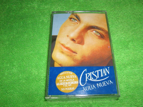 Cassette De Musica De Cristian Castro  Agua Nueva