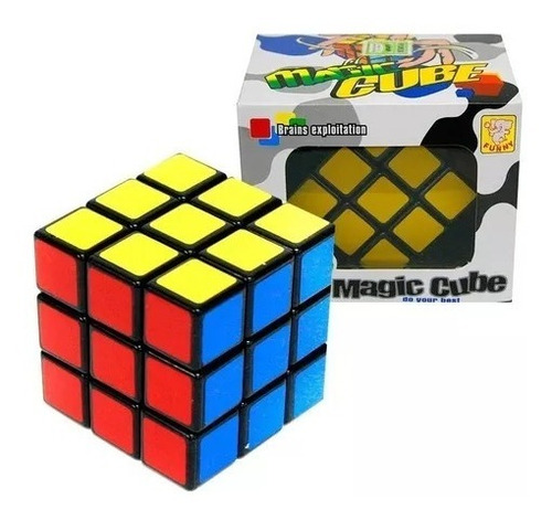 Cubo Magico Magic Cube, Cubo De Rubik En Caja, 