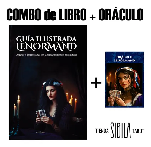 Combo Baraja Lenormand Libro + Oráculo - Ed. Enecé - Novedad