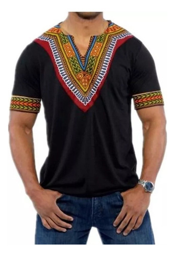 Camiseta Masculina Africana