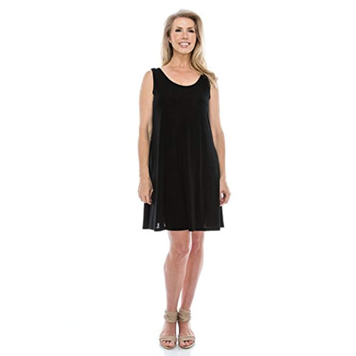 Jostar Mujer Stretchy Corto Tanque Vestido