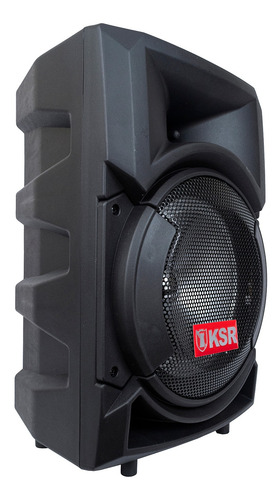 Imagen 2 de 6 de Bocina Kaiser MSA-5808 portátil con bluetooth negra