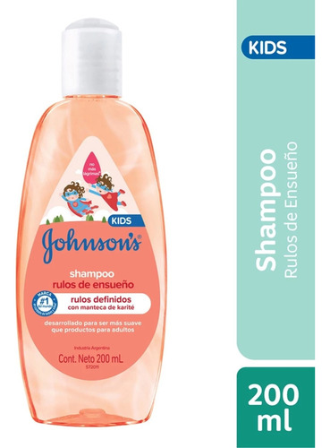 Shampoo Rulos De Ensueño Johnson's® Baby 200 Ml