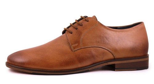 Zapato Casual Hombre Cuero Color Camel 5sz1222