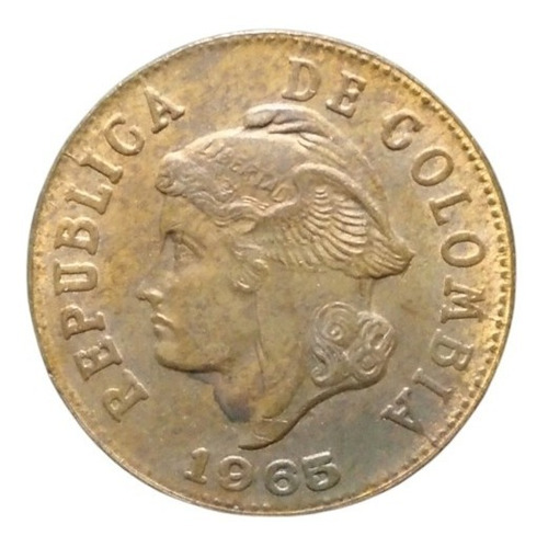 Colombia 2 Centavos 1965  2ts#6