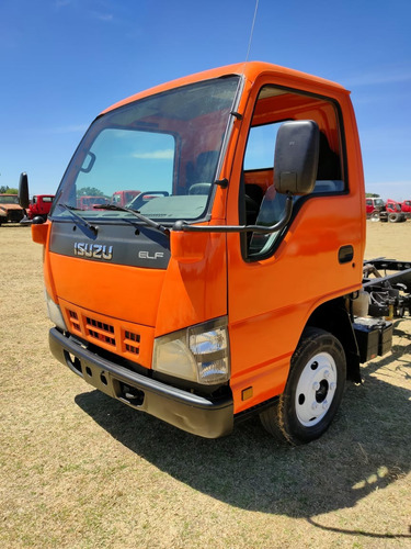 Isuzu Elf 300e Camión Chasis Cabina Arrancando Stdr Mexican