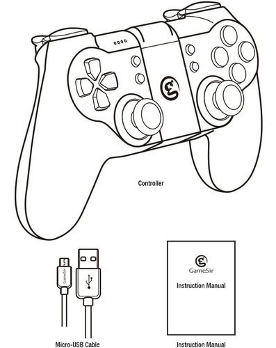 Control Prime Gamesir T1 Inalambrico Para Android Pc