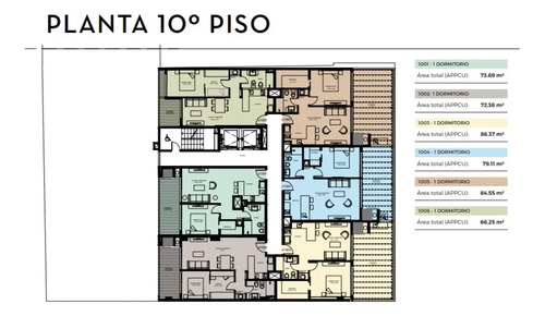 Apartamento De 1 Dormitorio En Andes City, Zona Centro. Ideal Inversores