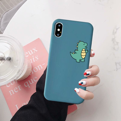 Linda Funda De Pareja De Dinosaurios Para iPhone 7 11 Pro X | Cuotas sin interés Linda Funda De Pareja De Dinosaurios Para iPhone 7 11 Pro X | Cuotas sin interés
