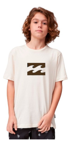 Remera Niños Billabong Wave Lounge Tee Boys Manga Corta