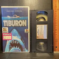 Comprar Vhs Tiburon Jaws Con Subtitulos En Español La Cinta Funciona