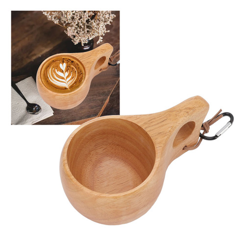 Taza De Madera Estilo Finlandés