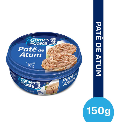 Imagem 2 de 3 de Patê De Atum Tradicional Gomes Da Costa 150g
