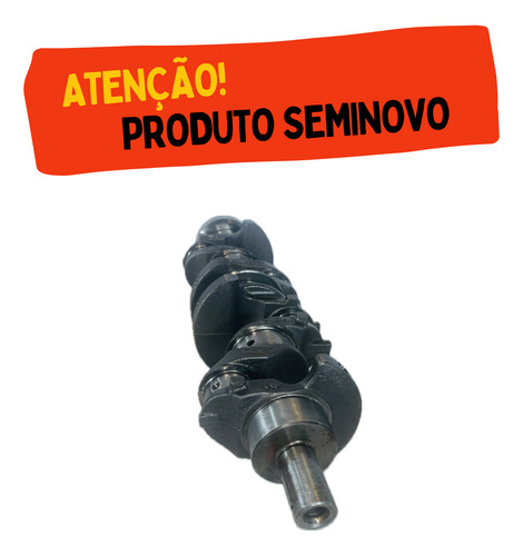 Eixo Virabrequim Ford Ka Fiesta Eco Sport 1.0 Todo 025 Retif