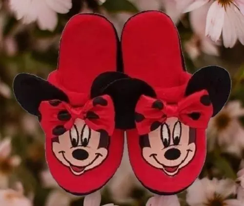 Pantufla Minnie Mouse