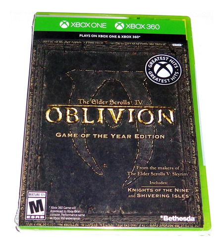 Lote 2 Vj The Elder Scrolls Iv Oblivion Y V Skyrim Xbox 360 (Usado)