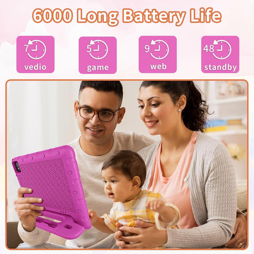 Tableta «kids Tablet Android 10 De 64 Gb Con Doble Cámara P