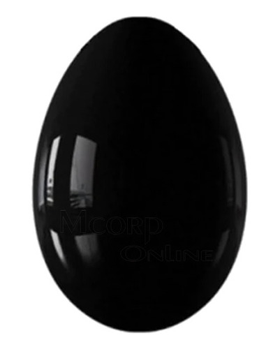 Full Huevo De Obsidiana Negra Natural 5 Cm Trc23