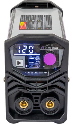 Soldadora Inversor 140a 110/220v Miniesmeril+discos Ax Tech