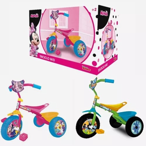 Triciclo Mid Princess - Pony - Minie Unibike Un 307001 - 303