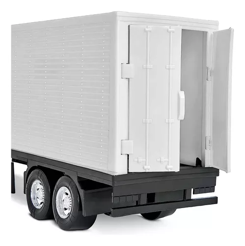 Caminhão Carreta Diamond Truck Baú - 67cm - Roma Brinquedo