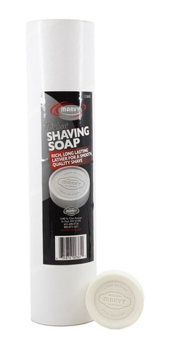 Marvy Shaving Soap Jabon De Afeitar Tubo De 12 Piezas Barber