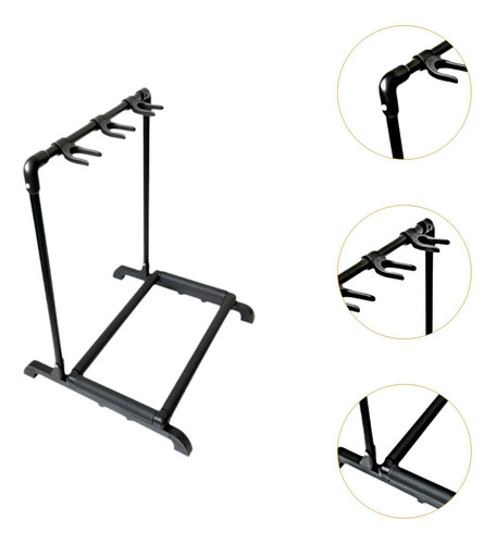 Stand De Guitarra De Guitarra Plegable Ligero Universal 3