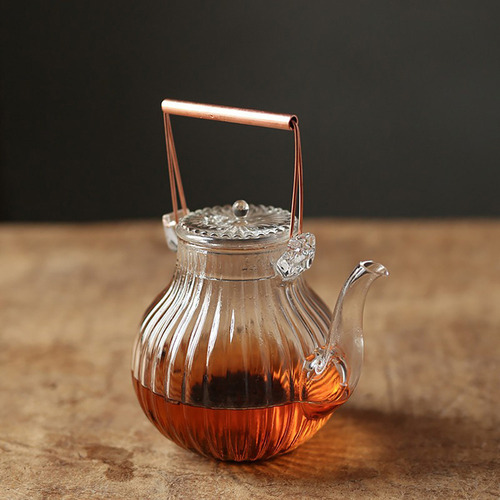 Nuevo Calentador De Café De Cristal Con Tetera Kung Fu