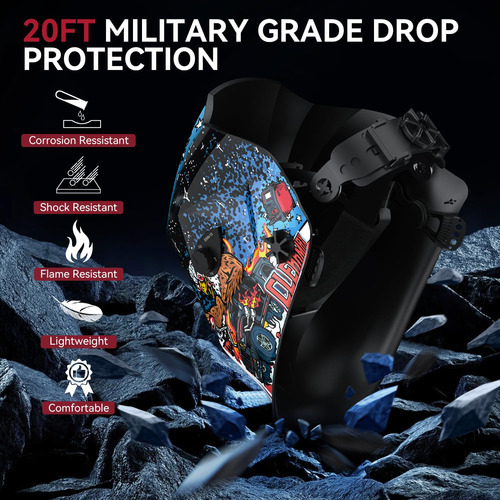 Casco De Soldadura Arccaptain Hsh-s800 Fly Eagle Con Pantall