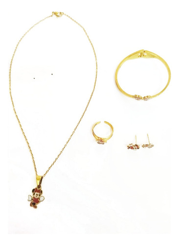 Collar Nuevo De Moda Con Dije Minnie Mouse Para Mujer