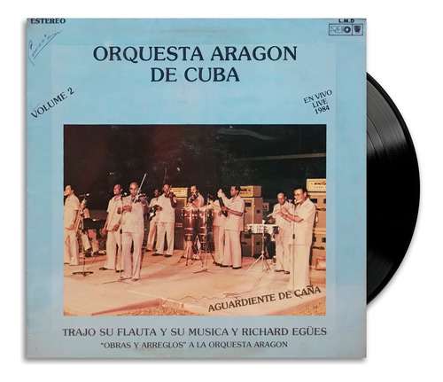 Orquesta Aragon De Cuba - Aguardiente De Caña Volume 2 - Lp