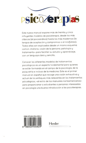 Manual De Psicoterapias Alberto Rodríguez Morejón