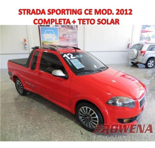 Strada Sporting Cab Estendida Top + Teto Solar