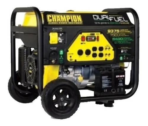 Generado Planta De Luz Dual 9375/7500 W 120/240 V Champion2