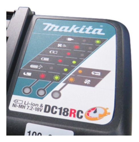Carregador Rápido Bateria 18v 14.4v Íons Lítio Bivolt Makita