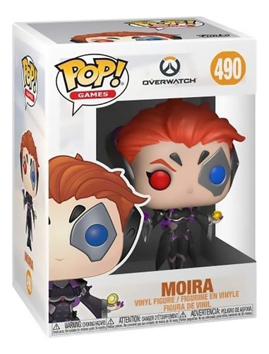 Moira 490 Overwatch Funko Pop Doll Ready