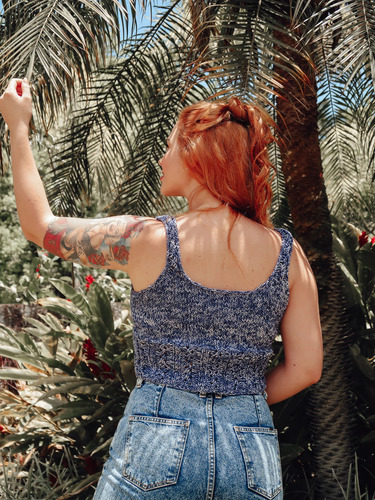 Ovillo De Estambre Círculo Jeans 160 M - Ideal Para Tejer Naranja Claro