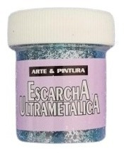 Escarcha Brillantina Mirella Glitter Light Blue X2 Unids