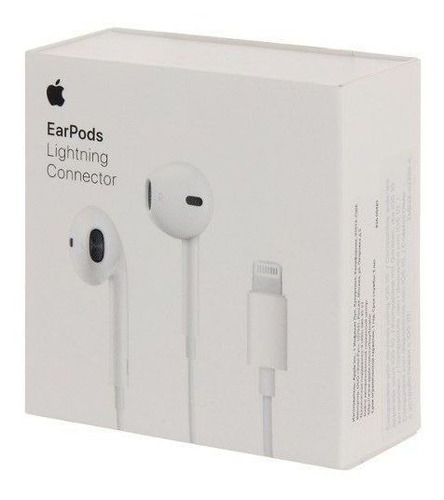 Fone De Ouvido Earpods Com Conector Lightning Mmtn2am/a