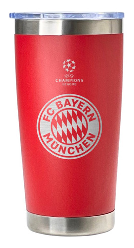 Termo 20oz  Equipo Bayern Munich- Acero Inox 