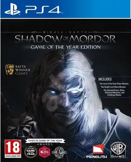 Shadow Of Mordor Goty ~ Ps4 Digital Español