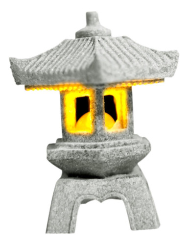 Figura En Miniatura De Linterna De Pagoda, Mini Estilo B