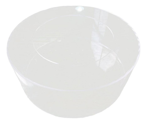 Suporte De Exibição De Cilindro Redondo Transparente 25 Cm