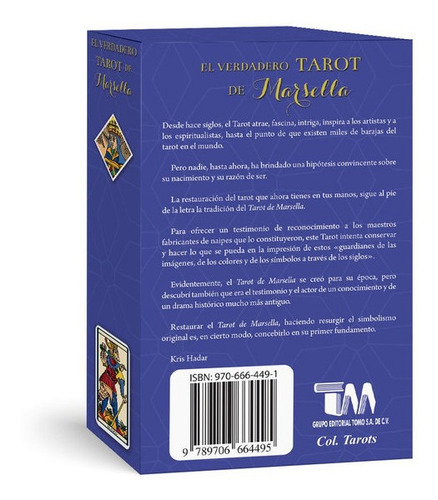 Imagen 3 de 3 de El Verdadero Tarot De Marsella. Kris Hadar