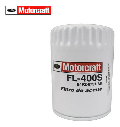 Filtro Aceite Ford Ecosport 1.6 2003 2012 Motorcraft