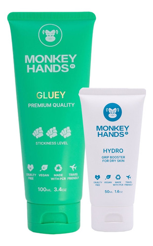 Monkey Hands Combo Para Manos Secas Gluey + Hydro